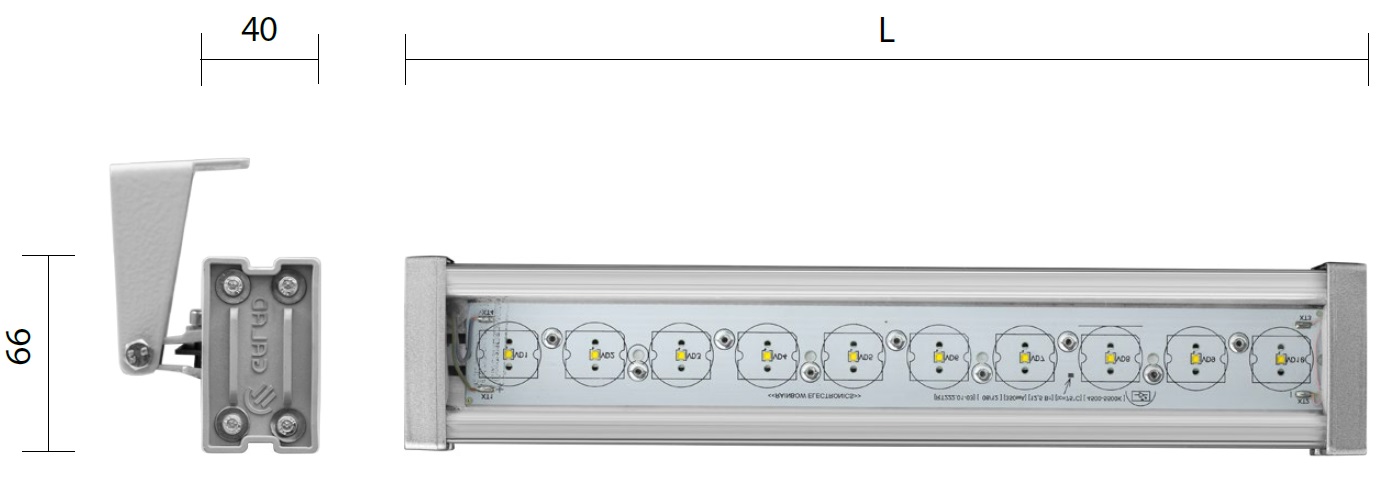 Светильник galad эверест led