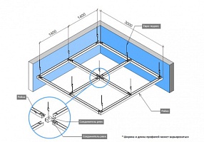 Подвесные потолки BANDRASTER BR-M